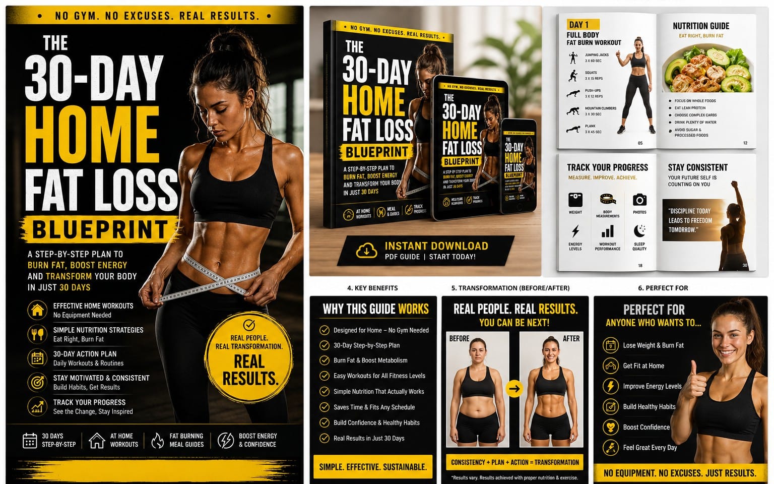 THE 30-DAY HOME FAT LOSS BLUEPRINT