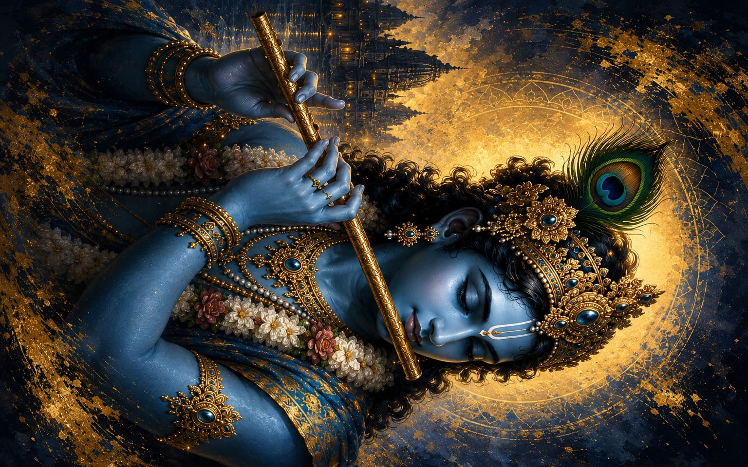 Lord Krishna poster