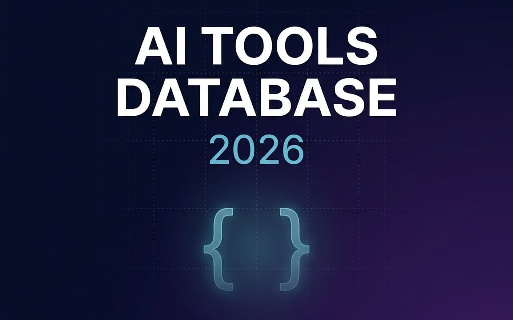 AI Tools Database 2026 | 500+ Curated AI Tools in Structured JSON