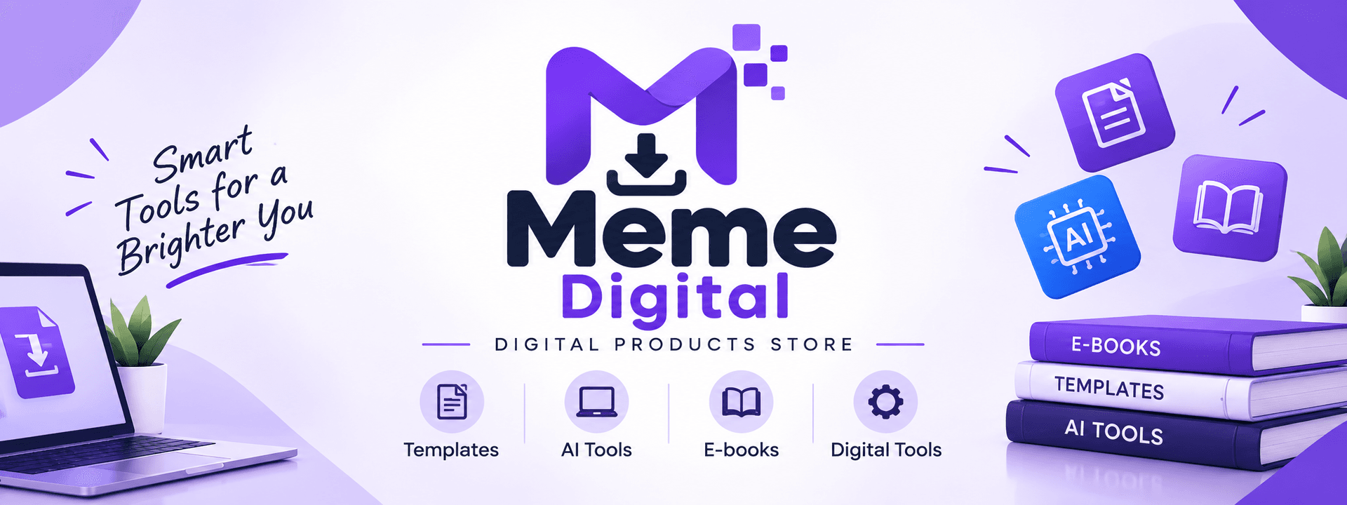 Meme Digital store banner