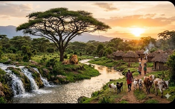 Very butifull village