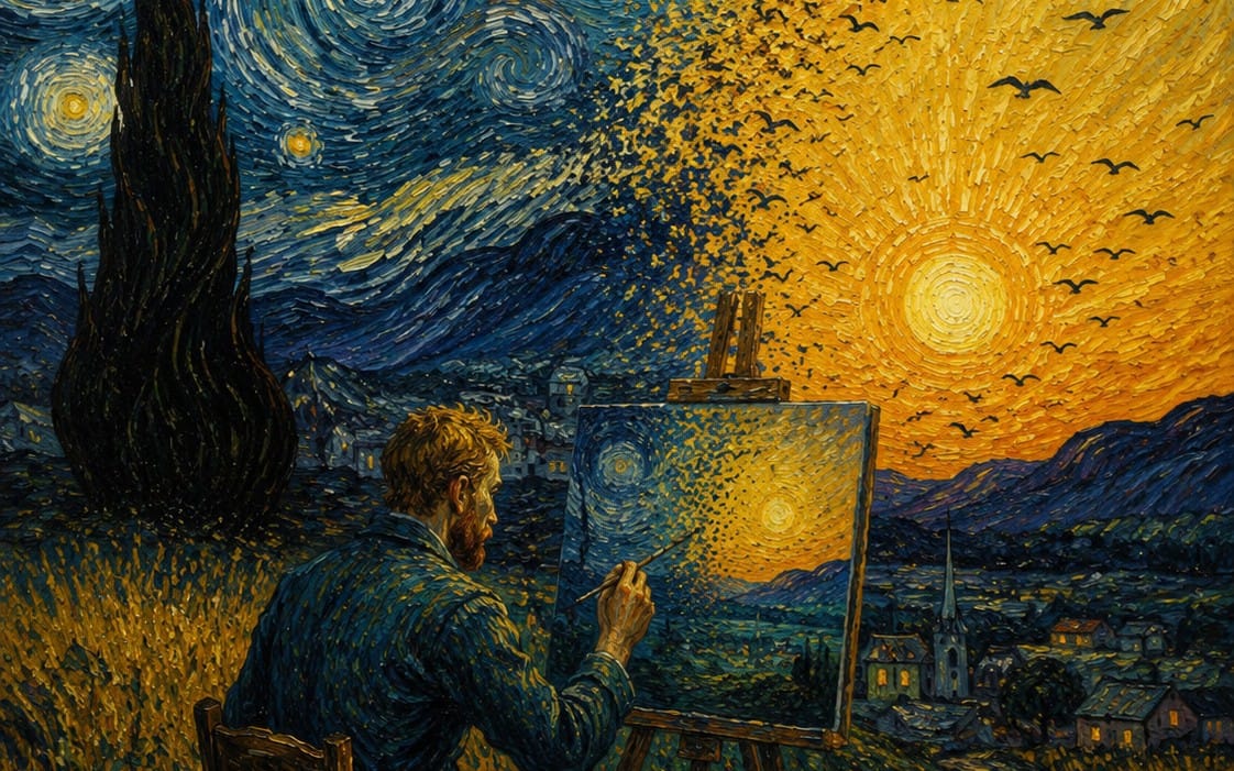Where Darkness Meets Light