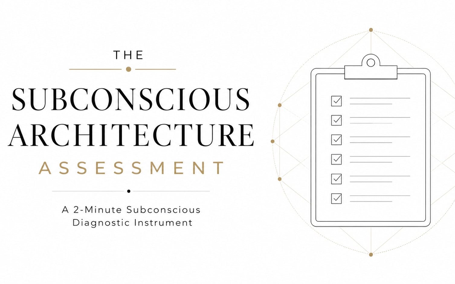 The Subconscious Architecture Assessment