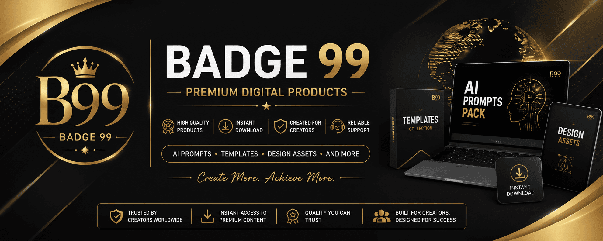 Badge 99 store banner