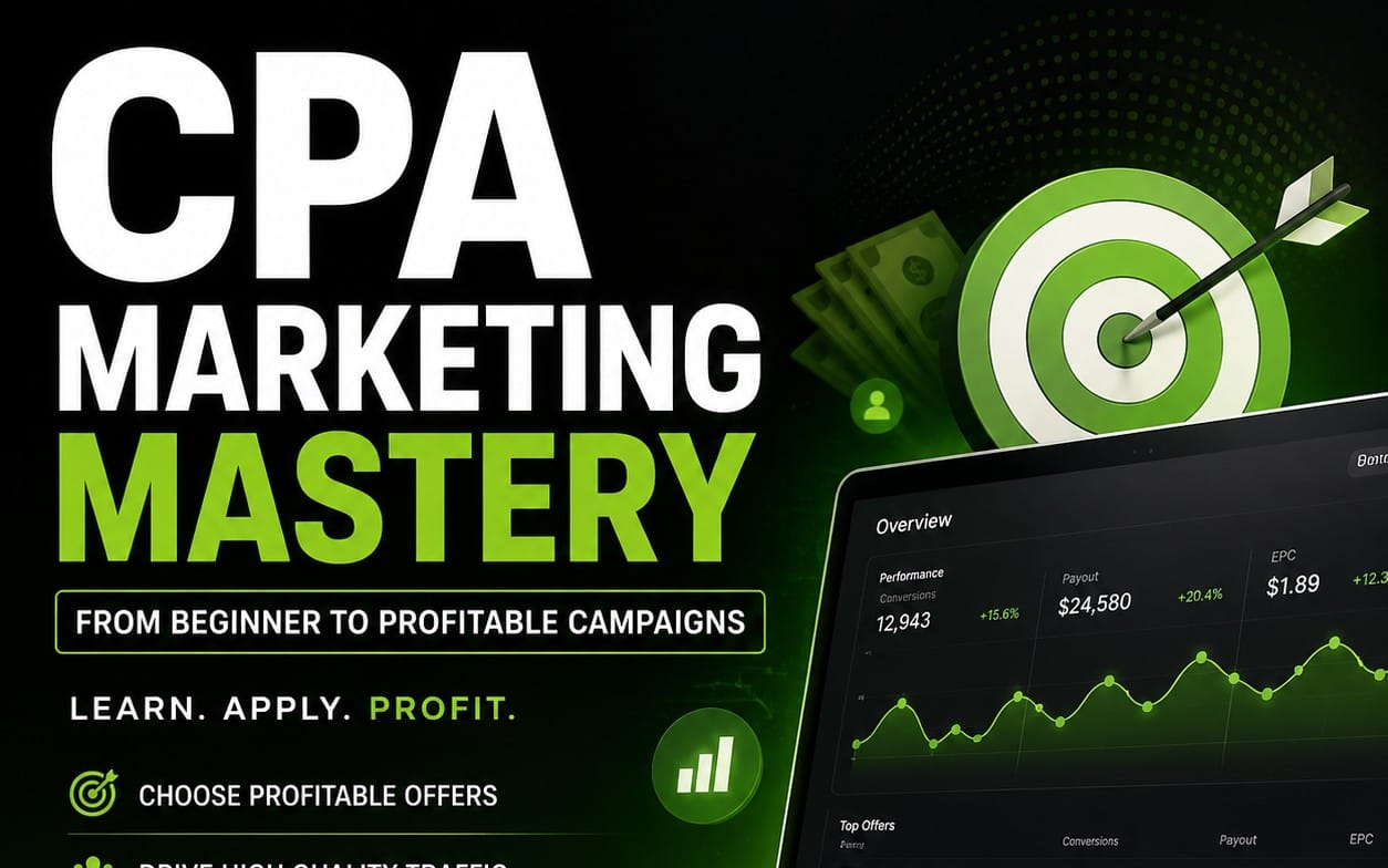CPA Marketing Mastery — From Beginner to Profitable Campaigns