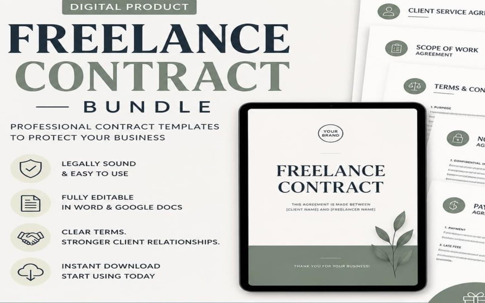 FREELANCE CONTRACT BUNDLE
