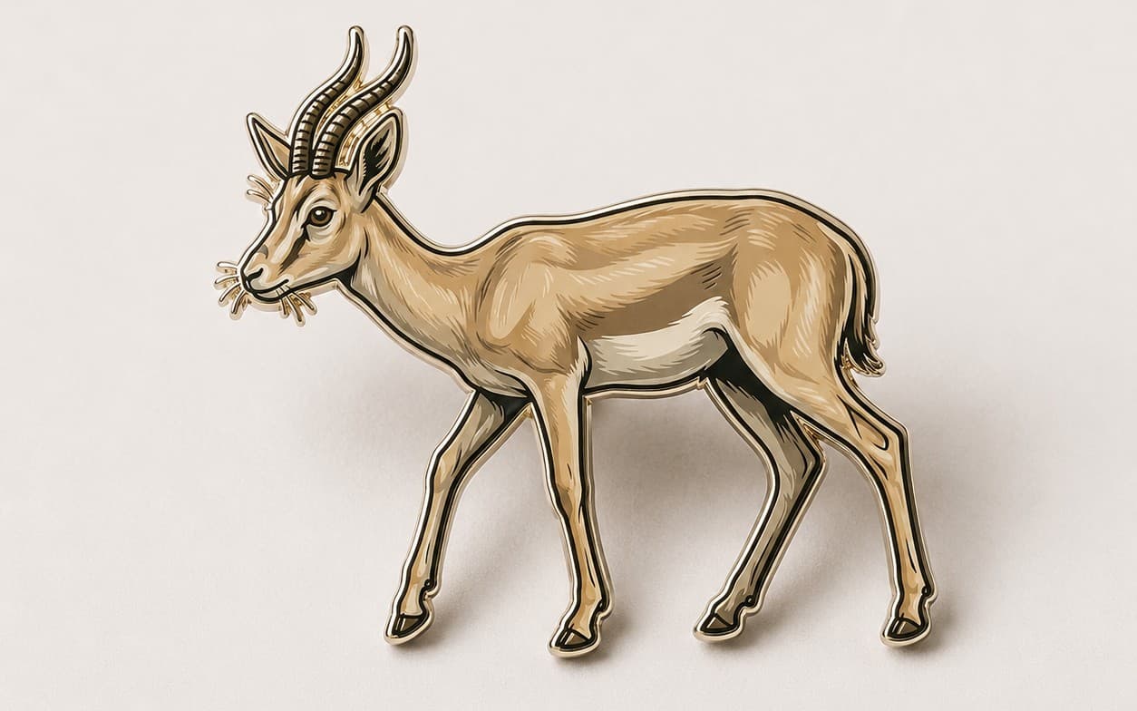Dorcas gazelle icon