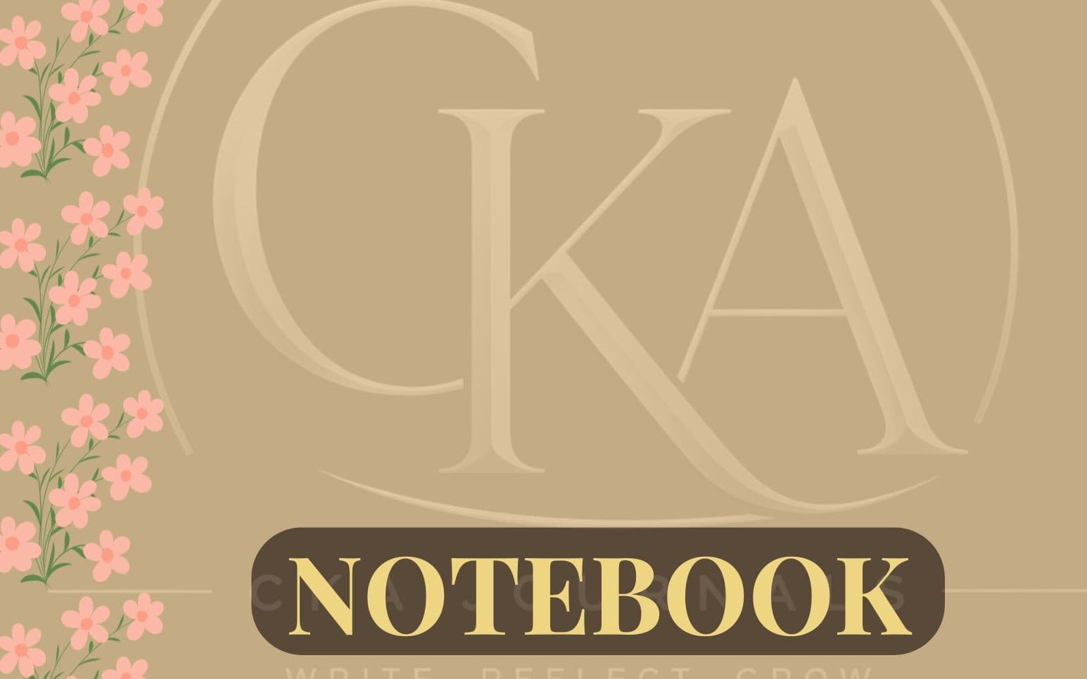 CKA 200-Page Printable Notebook | Digital PDF Journal | Lined Writing Notebook | Instant Download | A4 & US Letter