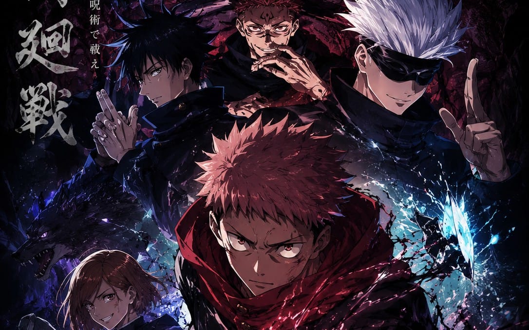 Jujutsu Kaisen – Curse Unleashed | Premium Anime Collector Poster