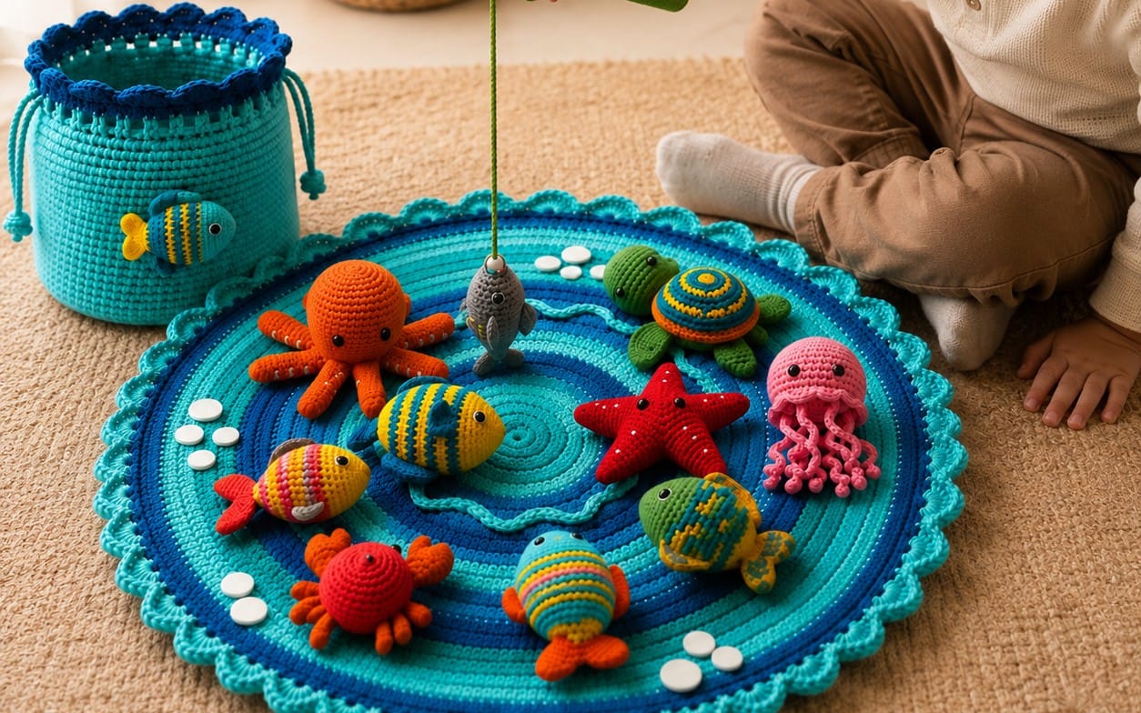 Crochet Fishing Game pattern