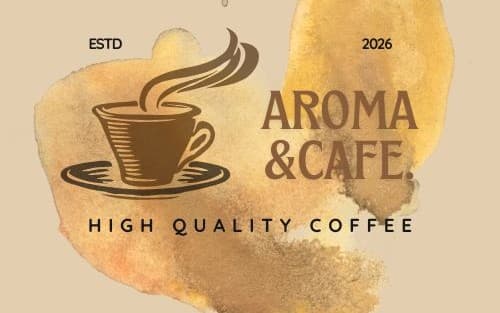 Aroma cafe logo