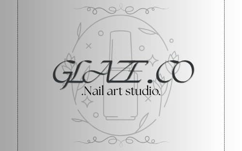 Glaze.co Nail art studio logo.