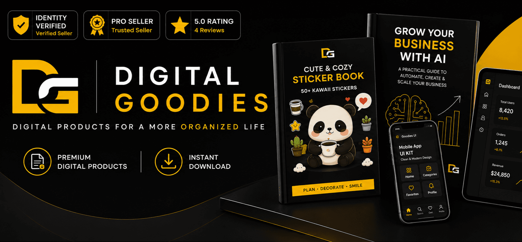 Digital Goodies store banner