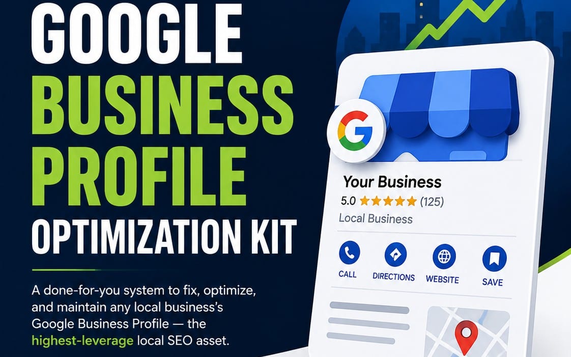 Google Business Profile Optimization Kit