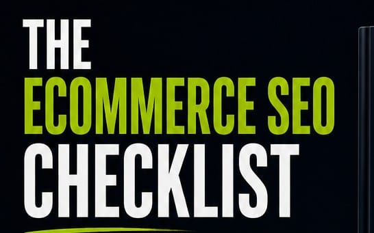 The E-commerce SEO Checklist