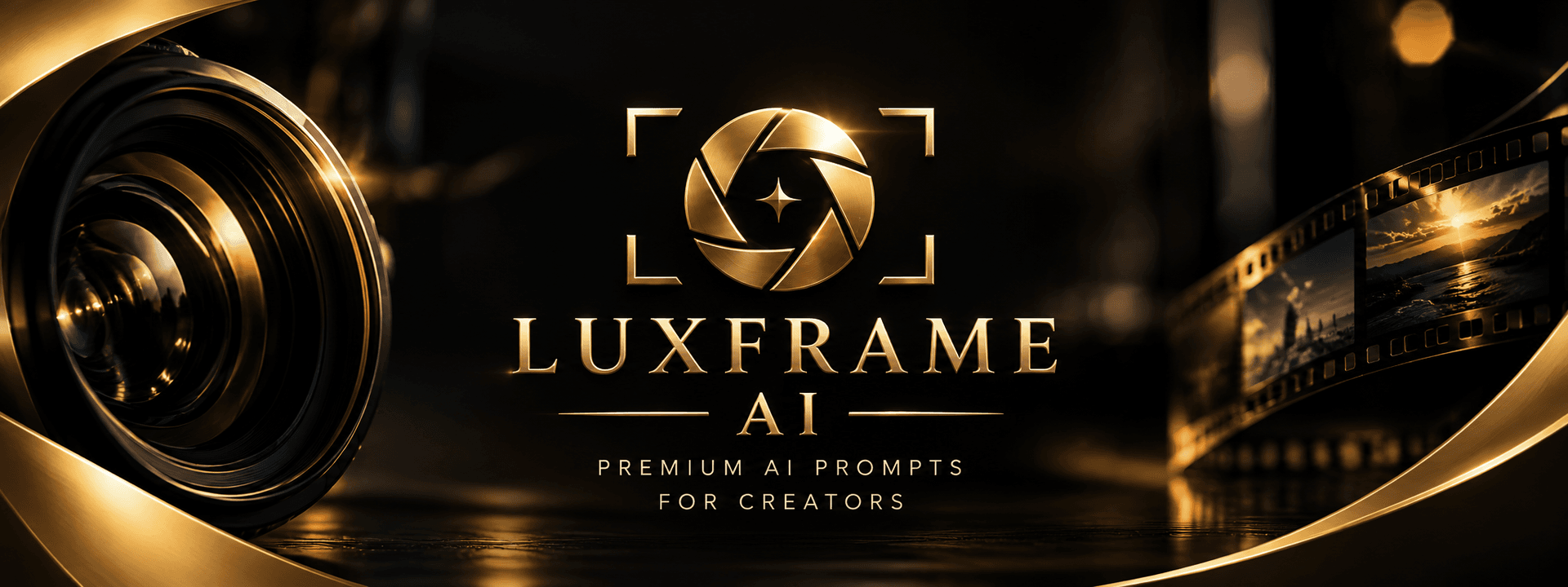 LUXFRAME AI store banner