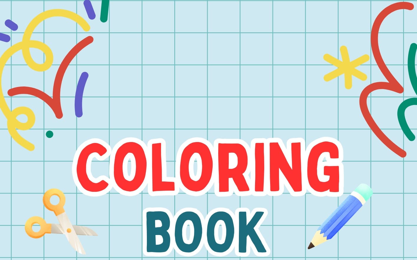 Kids coloring book