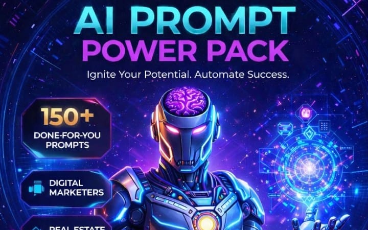 150+ Done-For-You AI Prompts for Marketers, Coaches & Real Estate Agents