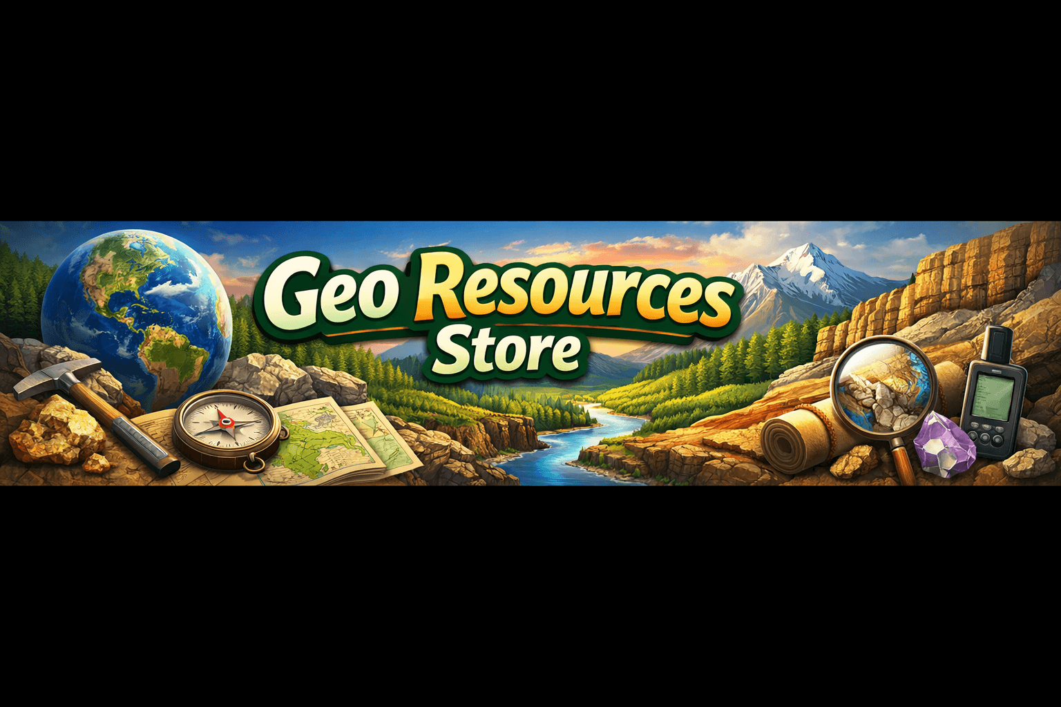 Geo resources store store banner