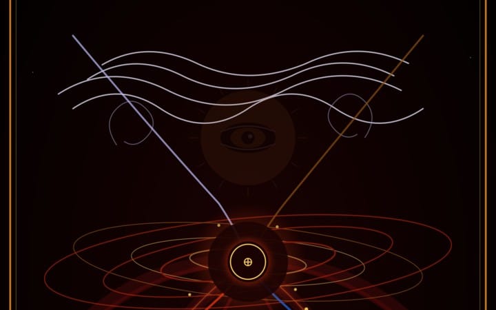 "The Chariot" Tarot Card — Carry It With You. A Digital Artifact of Control and Movement.