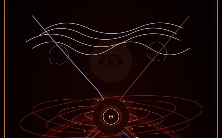 "The Chariot" Tarot Card — Carry It With You. A Digital Artifact of Control and Movement.