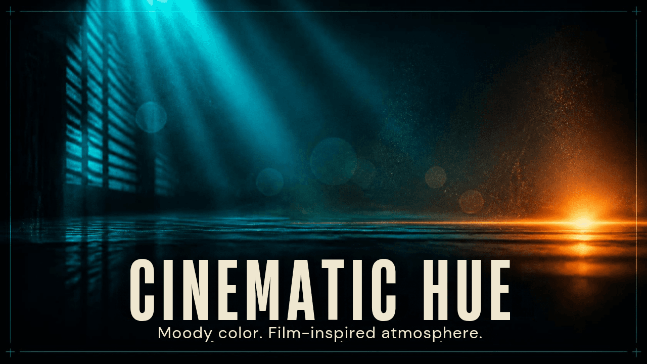 Cinematic Hue - Getly Pages theme