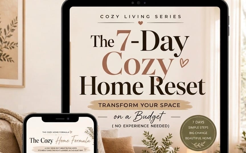 Cozy Home Makeover in 7 Days | Minimalist Decor Guide