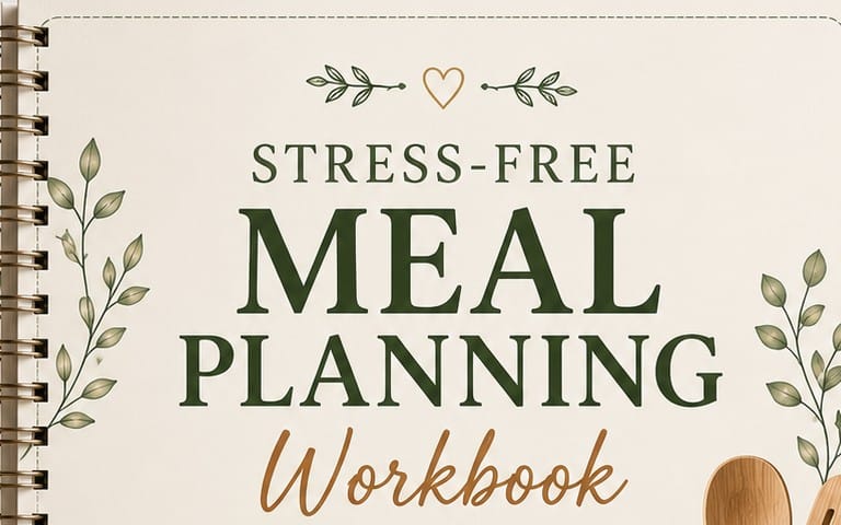 Stress-Free Meal Planning Workbook