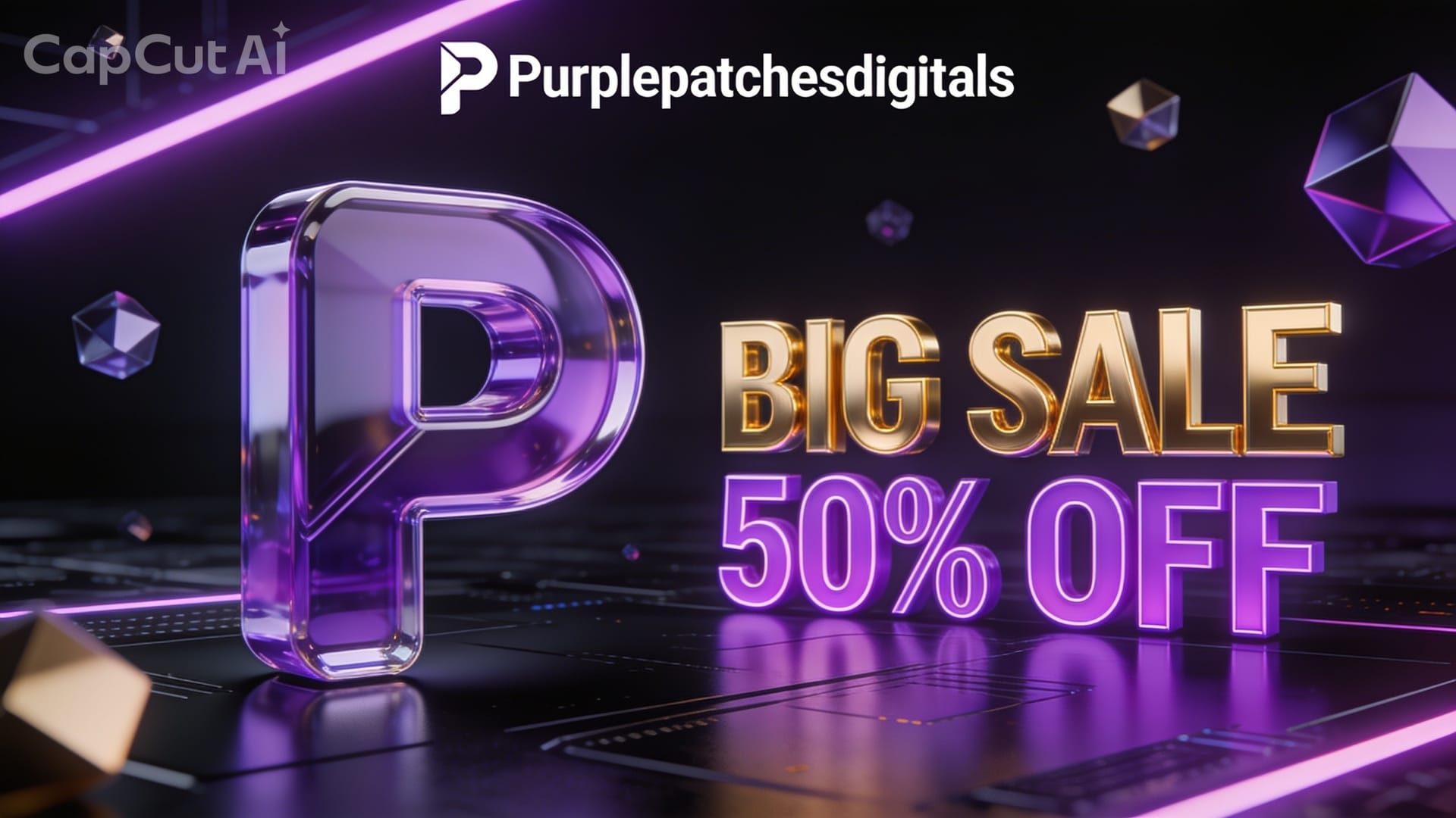 Purplepatchesdigitals store banner