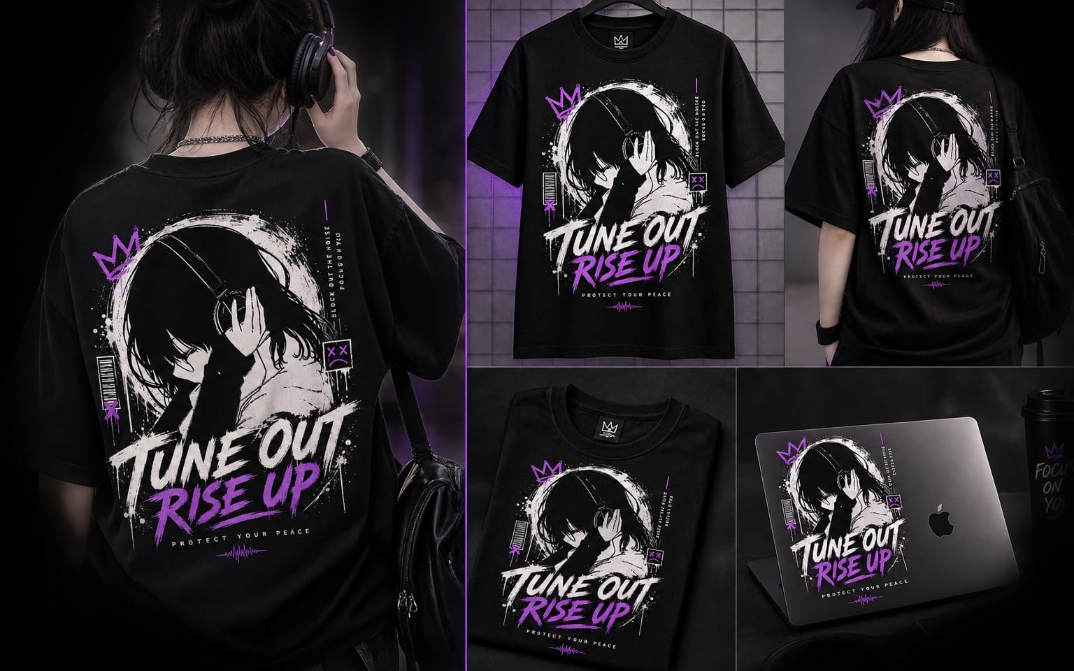 Tune Out Rise Up
