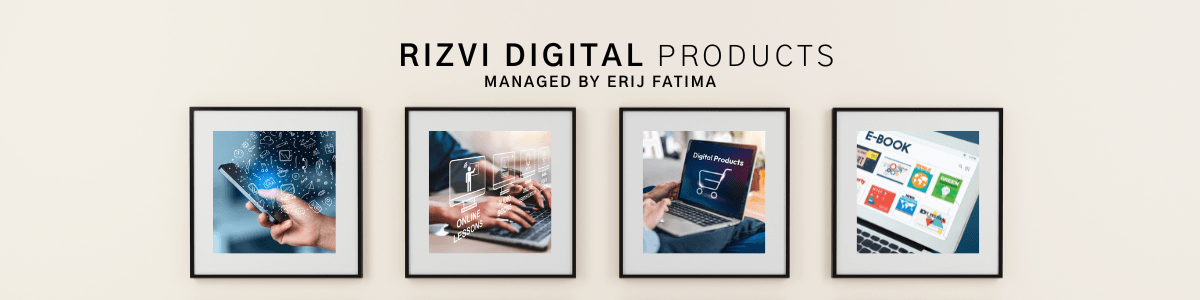 Rizvi Digital Products Shop-Banner