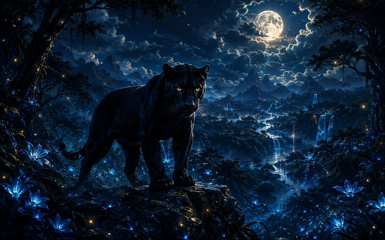 Midnight Panther: Moonlit Kingdom