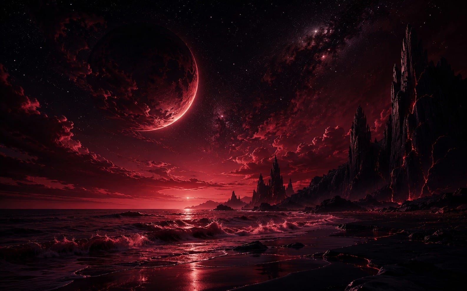 Crimson Eclipse — Dark Fantasy World