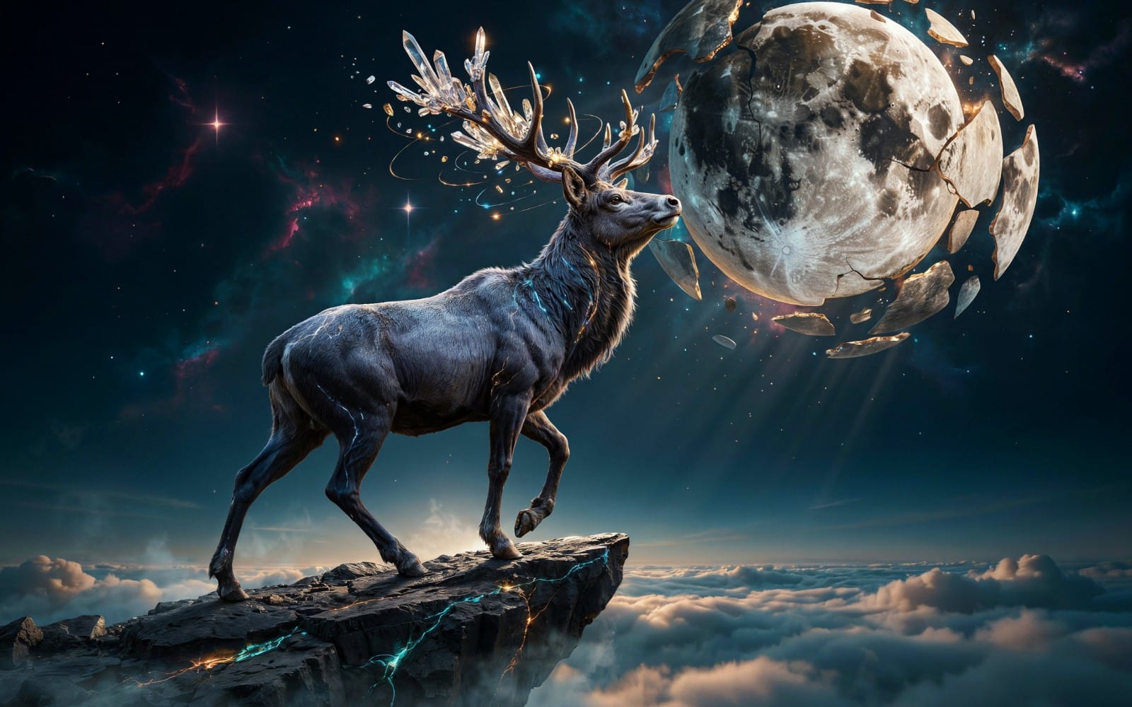 Celestial Stag: Shattered Moon Legacy
