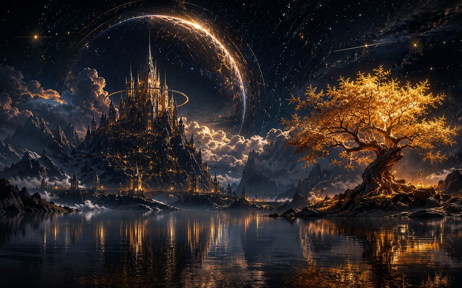Celestial Realm — The Golden Guardian
