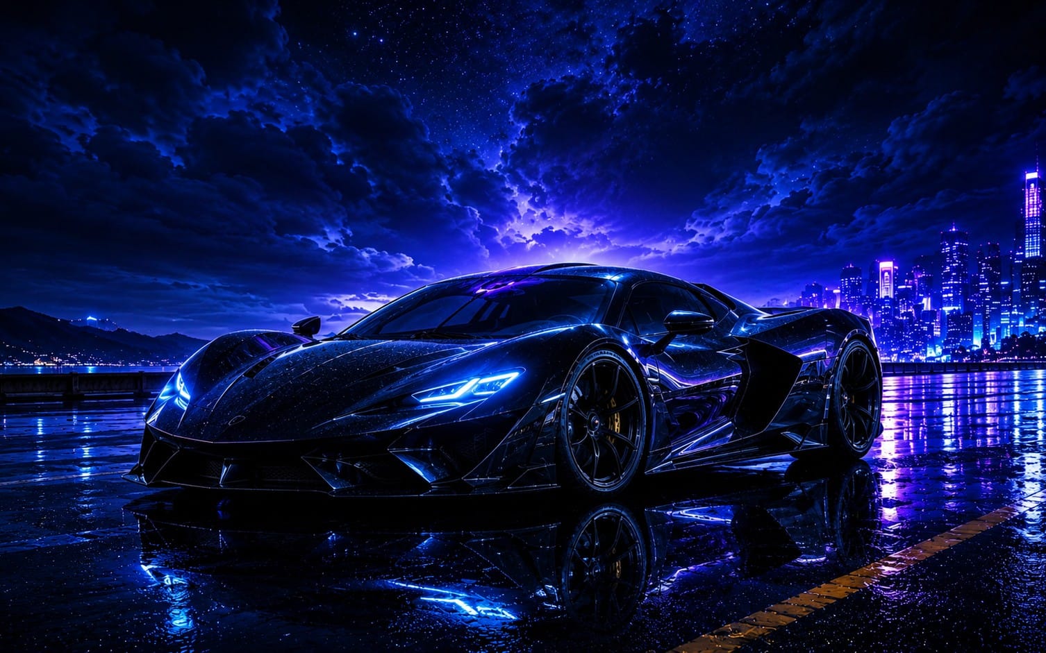 Midnight Velocity — Neon Rain