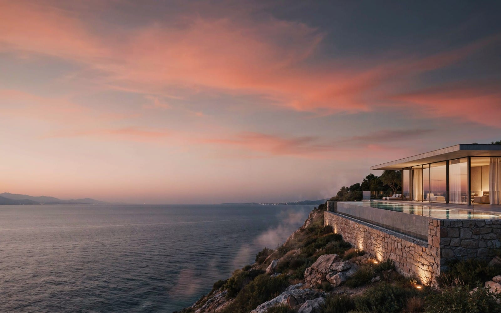 Cliffside Dream — Luxury Ocean Retreat