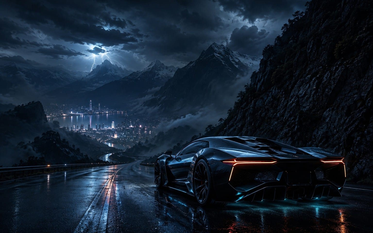 Midnight Escape — Supercar Storm