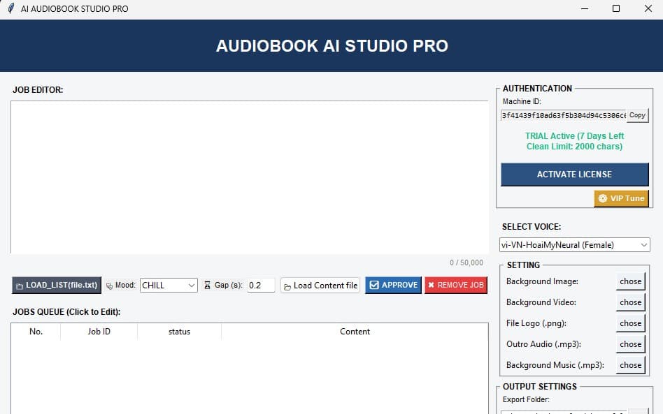 AI Audiobook Video Renderer