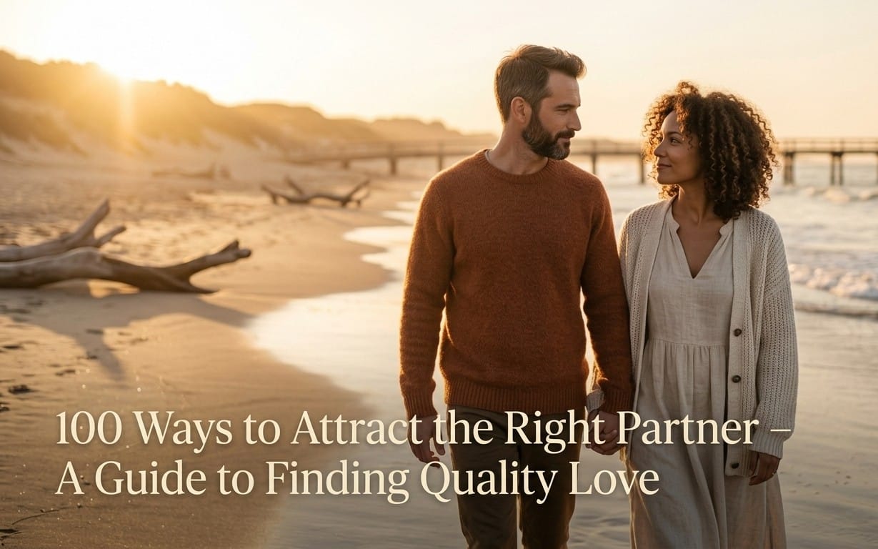 100 Ways to Attract the Right Partner – A Guide to Finding Quality Love