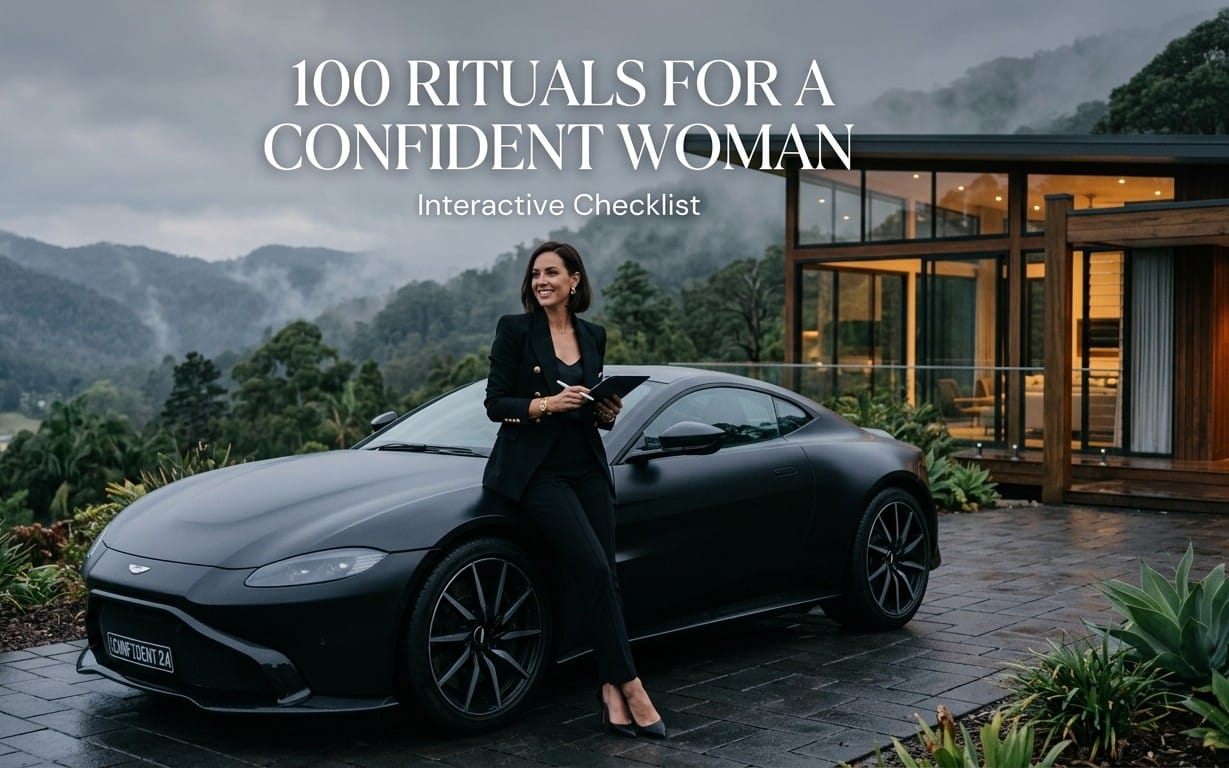 100 Rituals for a Confident Woman: Interactive Checklist