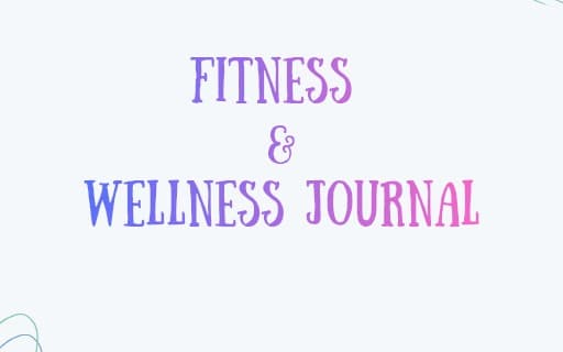 Fitness & Wellness Journal PDF
