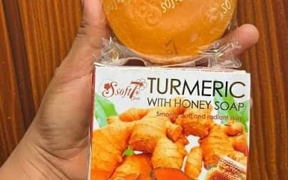 Turmeric soap bar
