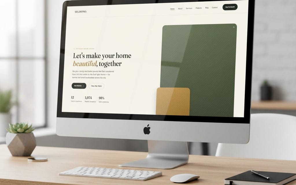 Interior Design & Architecture HTML Website Template – Multi-Page Responsive