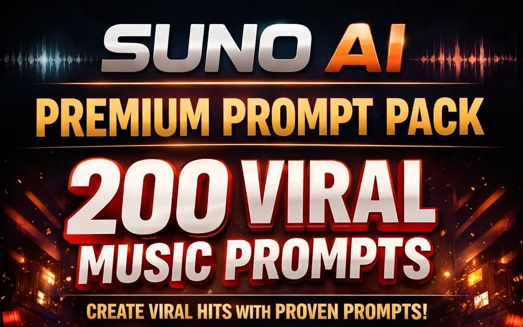 Suno Ai Prompt Guide - 200 Prompts
