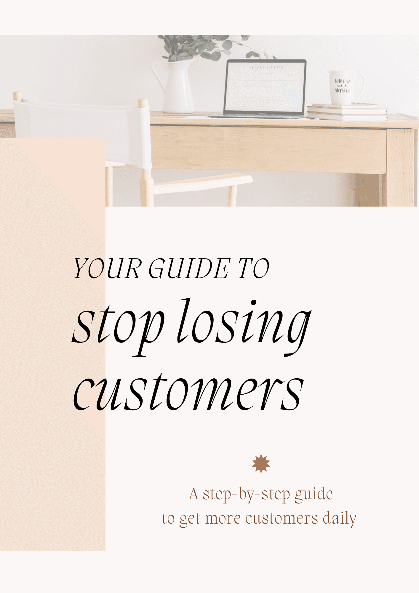 Stop losing customers