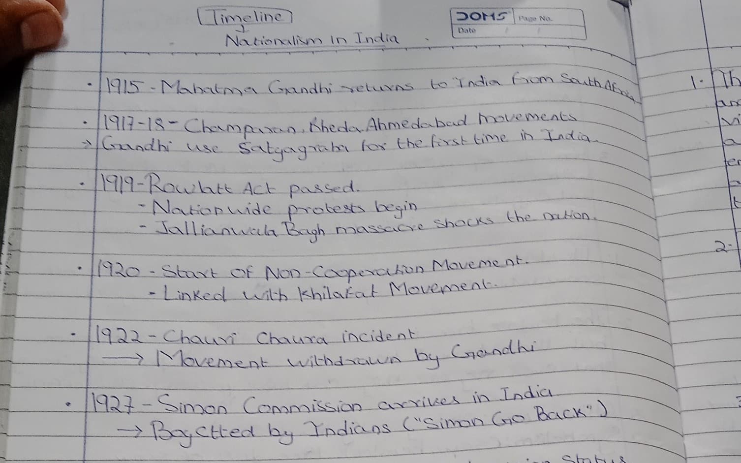 CBSE Class 10 Handwritten Notes 2026