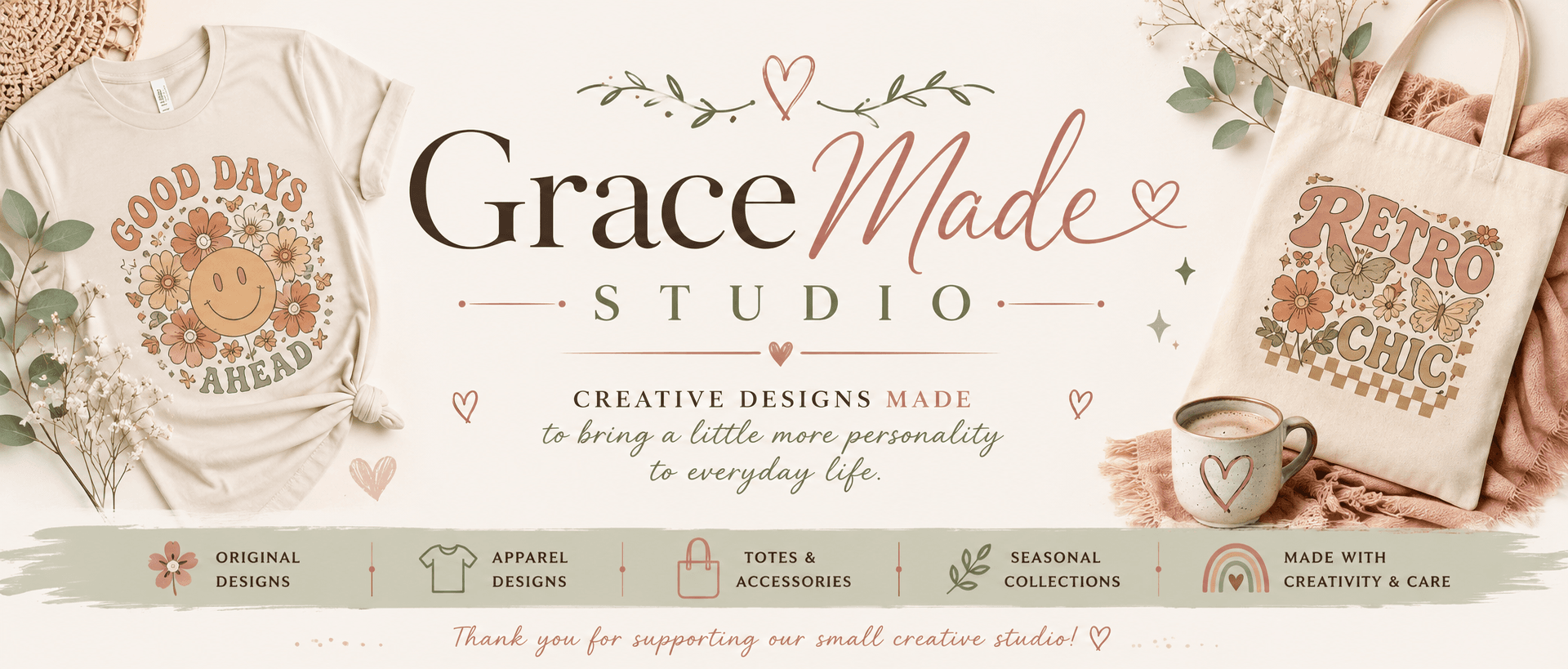 Баннер магазина GraceMade Studio