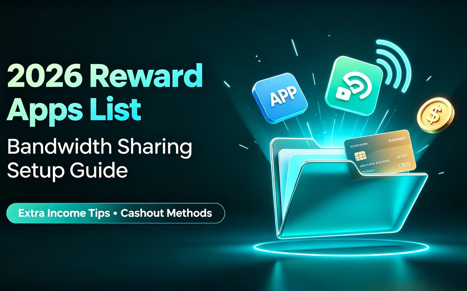 Tested Bandwidth Sharing Reward Apps List 2026 | Idle Network Extra Cash Guide