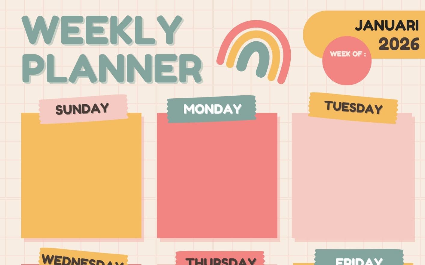 Planify Weekly Edit